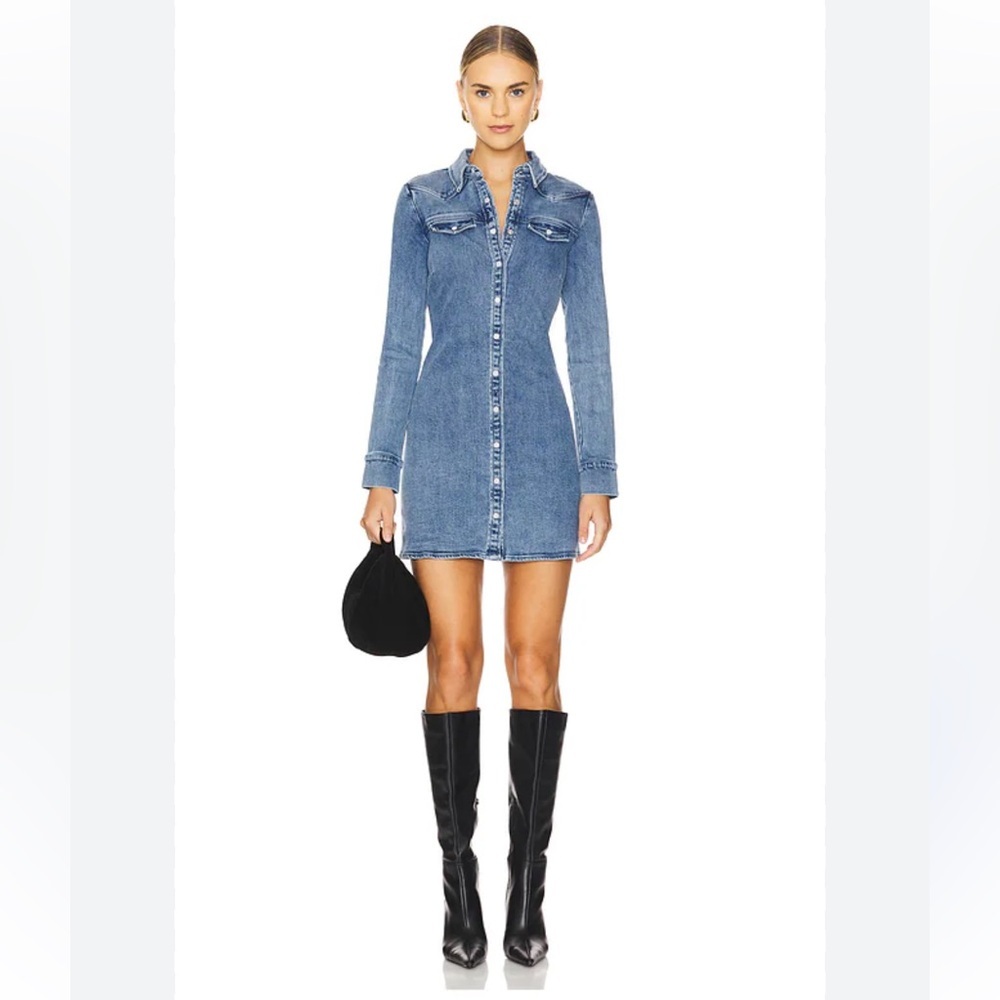 Amanda Uprichard Forester Dress in Classic Wash